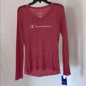 Champion long sleeve tee